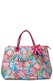 Large Quilted Tote Bag-SQD3907/H/PINK